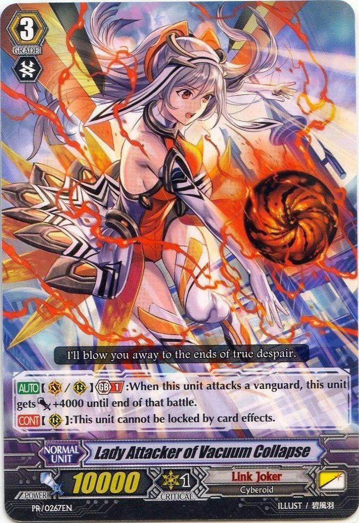 Image for Lady Attacker of Vacuum Collapse (Promo Cards) (PR/0267EN) - Cardfight Vanguard