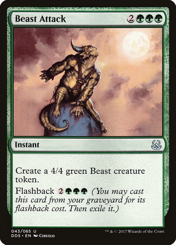 Image for Beast Attack (Duel Decks: Mind vs. Might) (43) - Magic: The Gathering