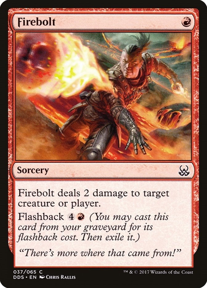 Image for Firebolt (Duel Decks: Mind vs. Might) (37) - Magic: The Gathering
