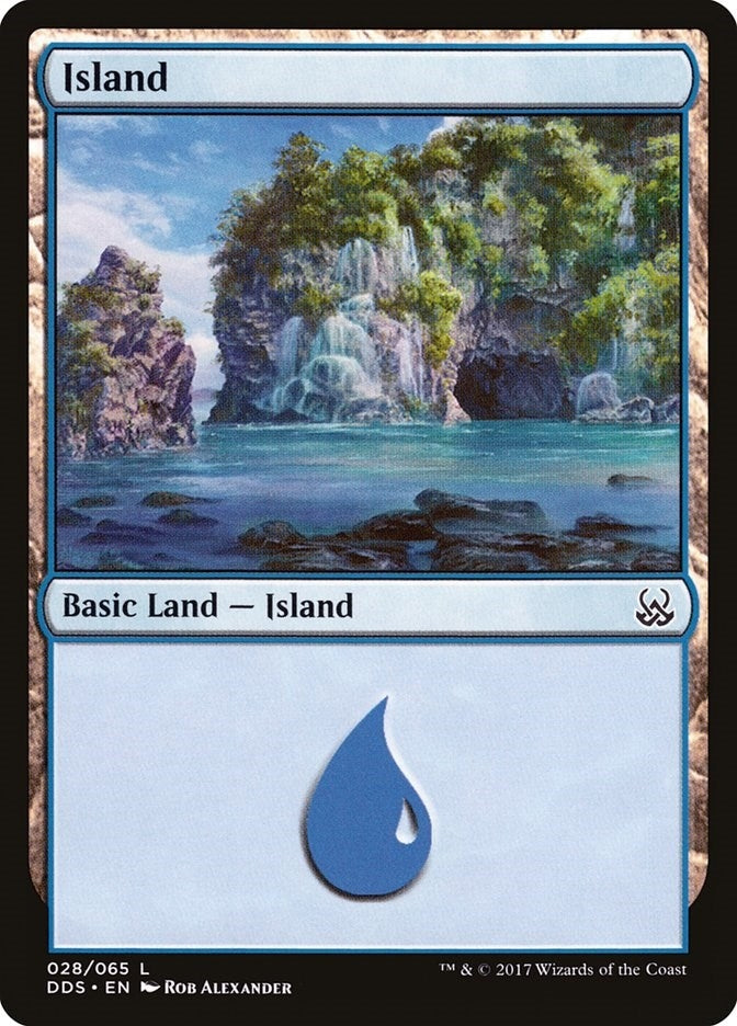 Image for Island (028) (Duel Decks: Mind vs. Might) (28) - Magic: The Gathering