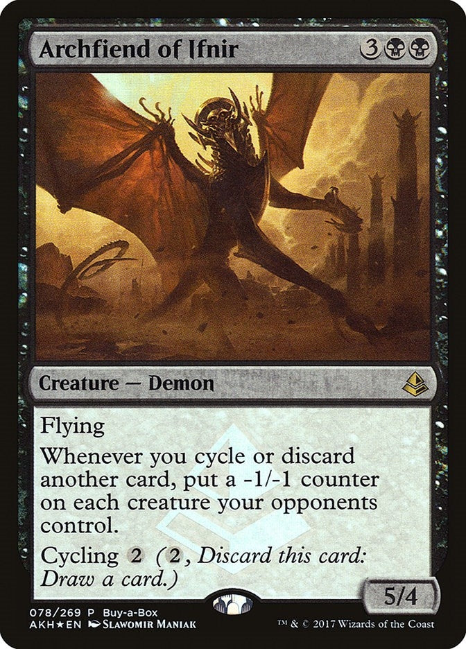 Image for Archfiend of Ifnir (Buy-A-Box Promos) (78) - Magic: The Gathering