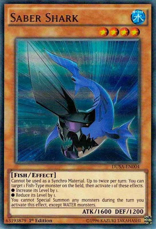 Image for Saber Shark (Duelist Saga) (DUSA-EN004) - YuGiOh