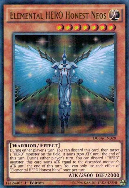 Image for Elemental HERO Honest Neos (Duelist Saga) (DUSA-EN028) - YuGiOh