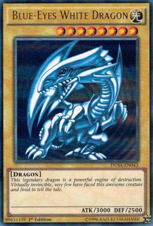 Image for Blue-Eyes White Dragon (Duelist Saga) (DUSA-EN043) - YuGiOh