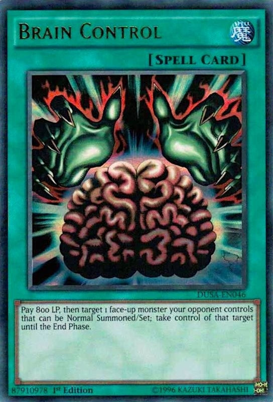 Image for Brain Control (Duelist Saga) (DUSA-EN046) - YuGiOh