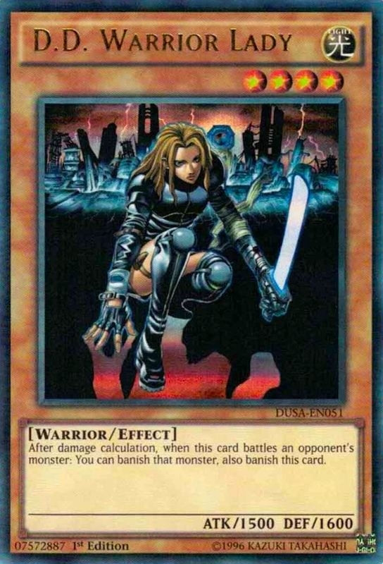 Image for D.D. Warrior Lady (Duelist Saga) (DUSA-EN051) - YuGiOh