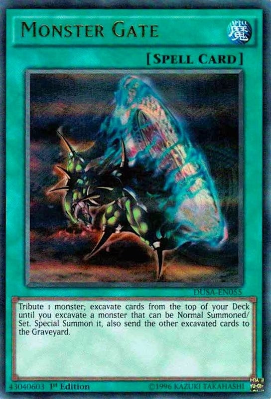 Image for Monster Gate (Duelist Saga) (DUSA-EN055) - YuGiOh