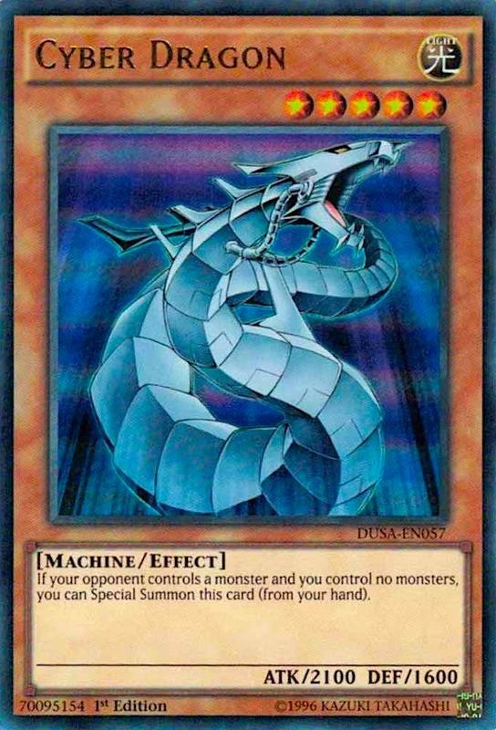 Image for Cyber Dragon (Duelist Saga) (DUSA-EN057) - YuGiOh
