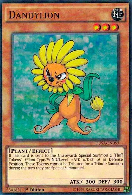 Image for Dandylion (Duelist Saga) (DUSA-EN059) - YuGiOh