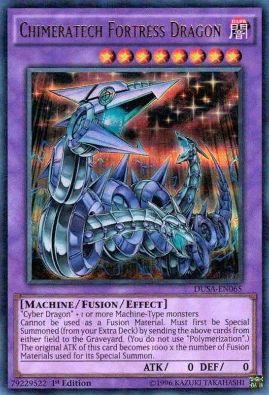 Image for Chimeratech Fortress Dragon (Duelist Saga) (DUSA-EN065) - YuGiOh