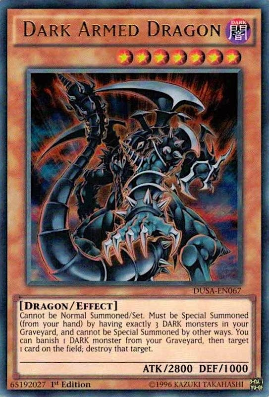 Image for Dark Armed Dragon (Duelist Saga) (DUSA-EN067) - YuGiOh