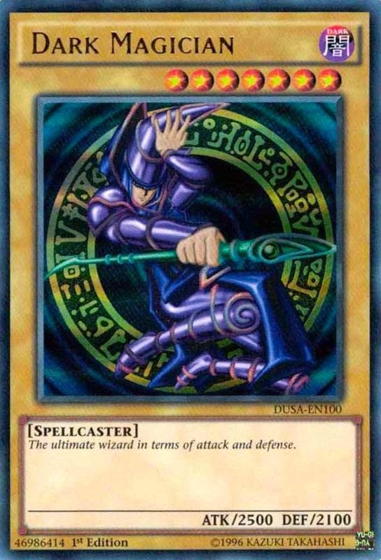 Image for Dark Magician (Duelist Saga) (DUSA-EN100) - YuGiOh