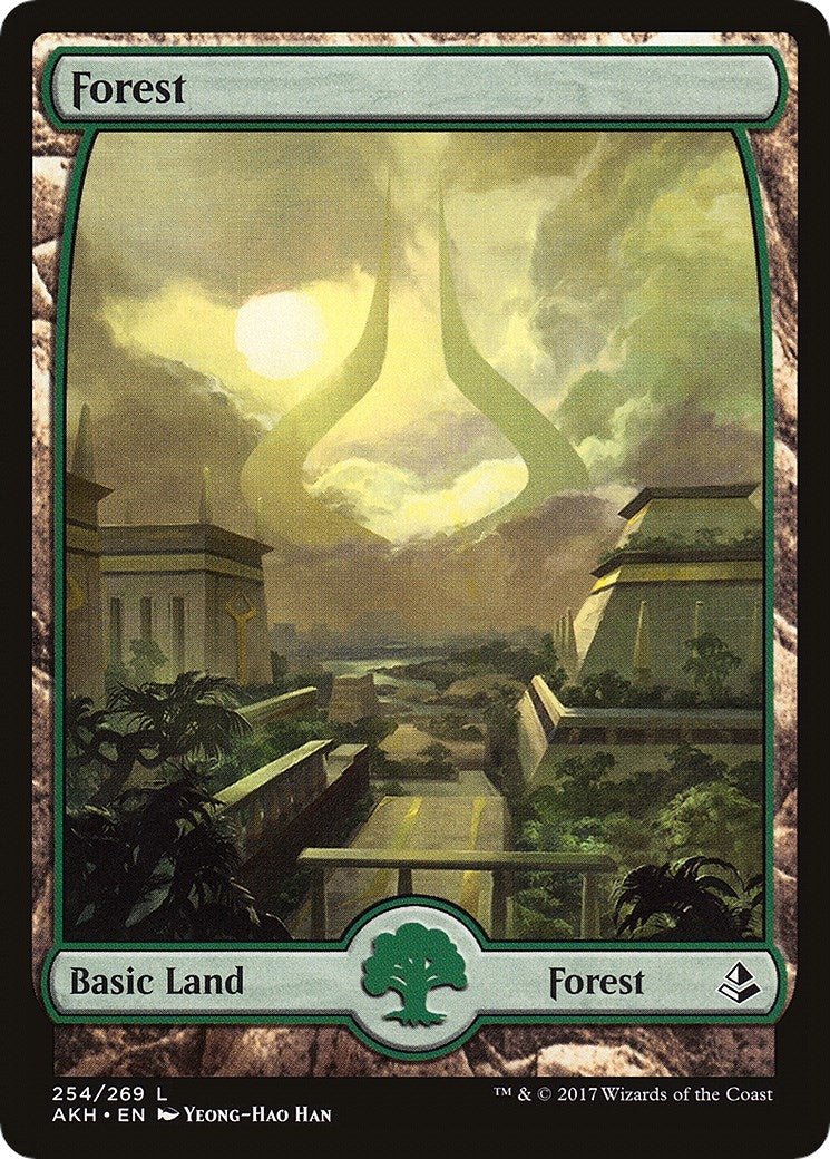 Image for Forest (254) - Full Art (Amonkhet) (254) - Magic: The Gathering