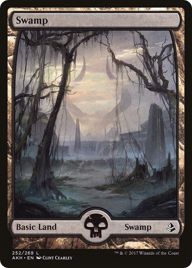 Image for Swamp (252) - Full Art (Amonkhet) (252) - Magic: The Gathering