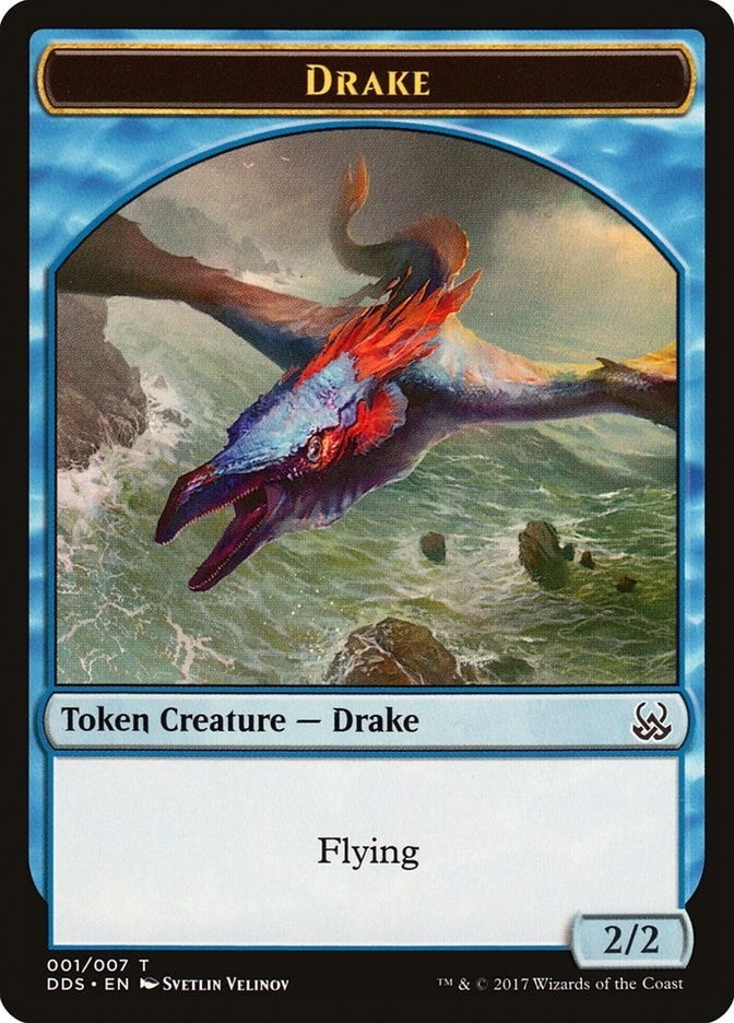 Image for Drake Token (Duel Decks: Mind vs. Might) (1) - Magic: The Gathering