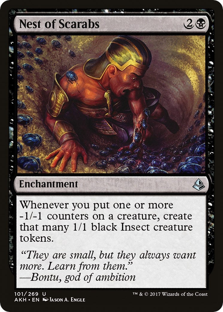 Image for Nest of Scarabs (Amonkhet) (101) - Magic: The Gathering
