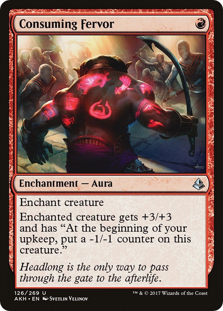 Image for Consuming Fervor (Amonkhet) (126) - Magic: The Gathering