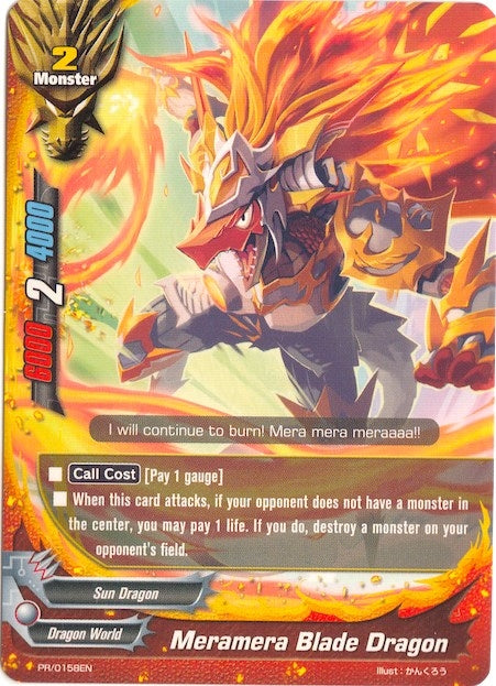 Image for Meramera Blade Dragon (Promo Cards) (PR/0158EN) - Future Card BuddyFight
