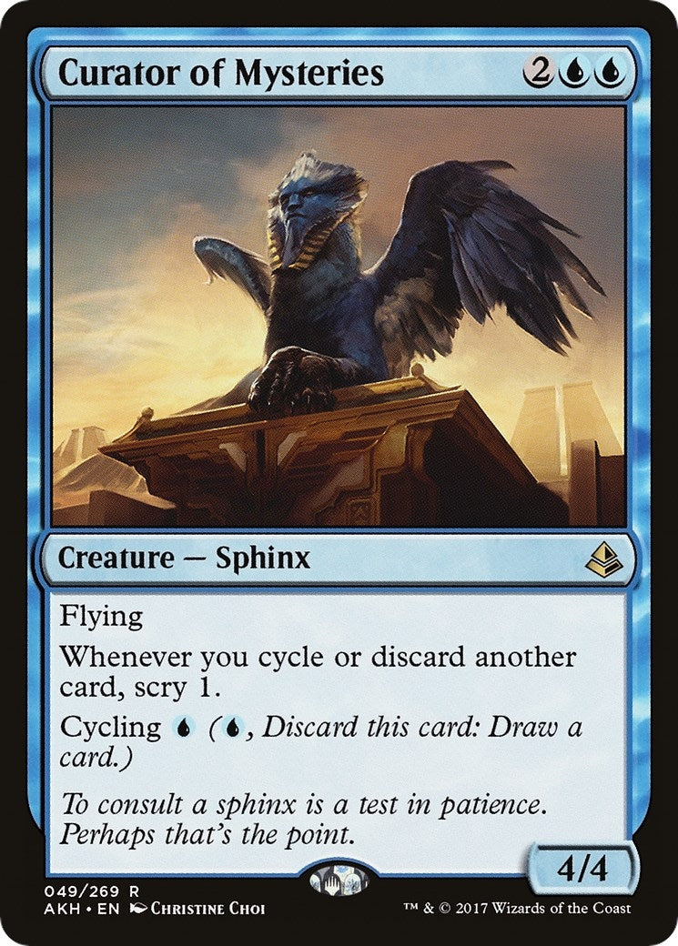 Image for Curator of Mysteries (Amonkhet) (49) - Magic: The Gathering