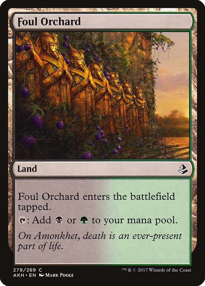 Image for Foul Orchard (Amonkhet) (279) - Magic: The Gathering