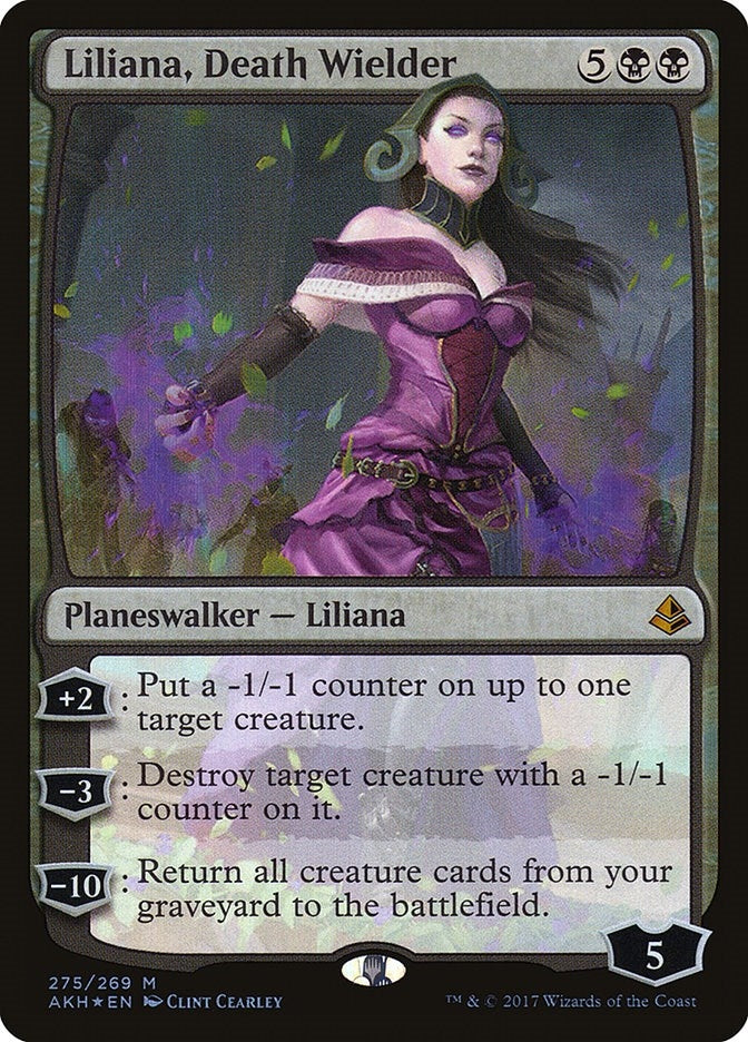 Image for Liliana, Death Wielder (Amonkhet) (275) - Magic: The Gathering