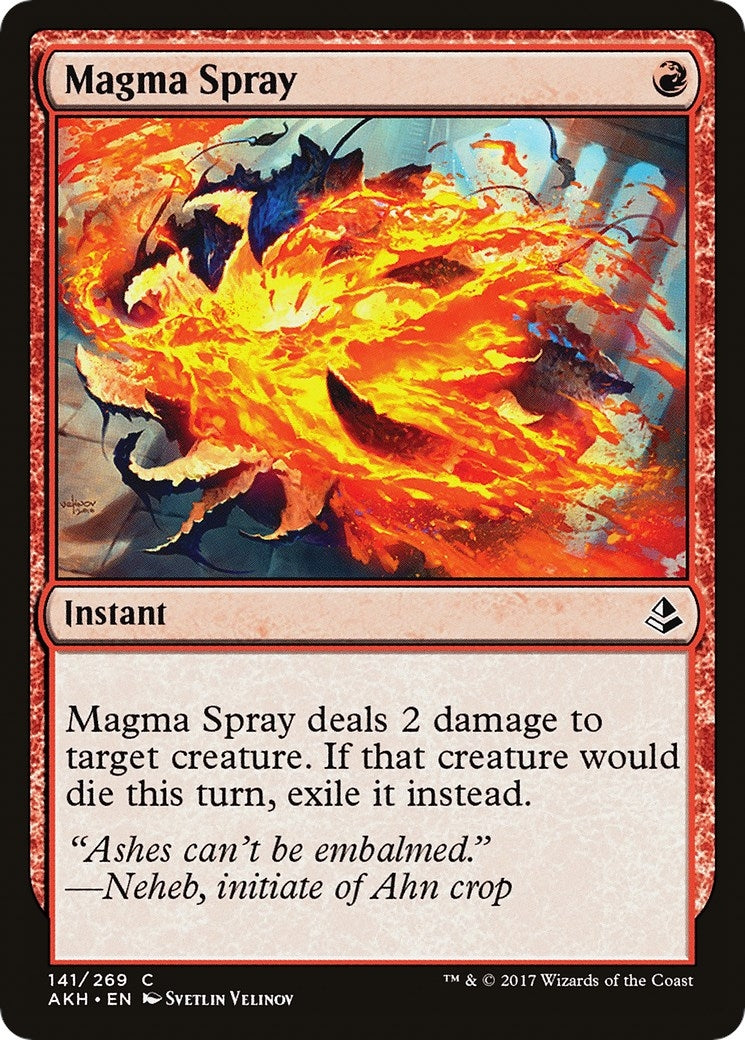 Image for Magma Spray (Amonkhet) (141) - Magic: The Gathering
