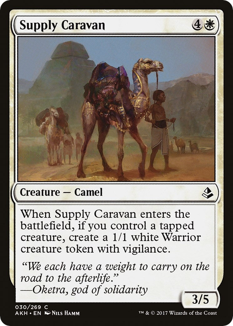 Image for Supply Caravan (Amonkhet) (30) - Magic: The Gathering