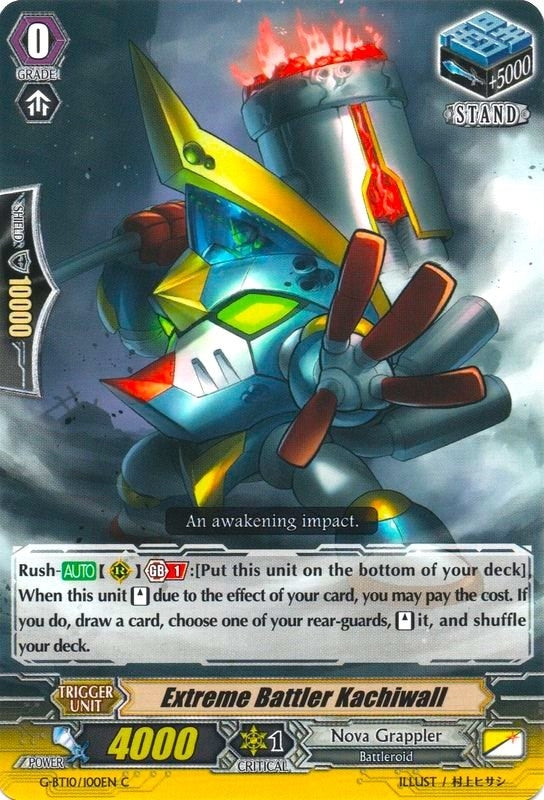 Image for Extreme Battler Kachiwall (G-BT10: Raging Clash of the Blade Fangs) (G-BT10/100EN) - Cardfight Vanguard