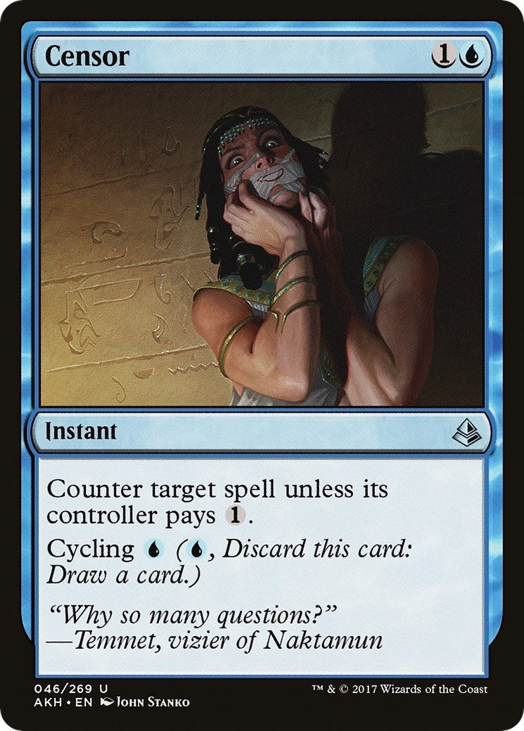 Image for Censor (Amonkhet) (46) - Magic: The Gathering