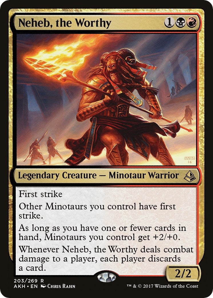 Image for Neheb, the Worthy (Amonkhet) (203) - Magic: The Gathering