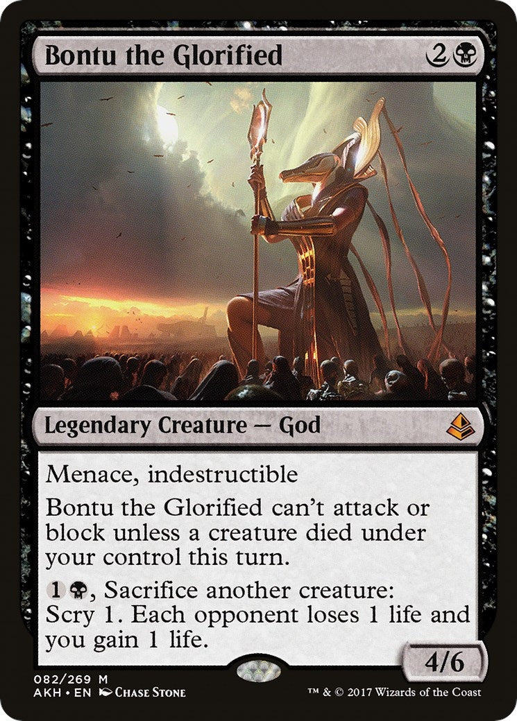 Image for Bontu the Glorified (Amonkhet) (82) - Magic: The Gathering