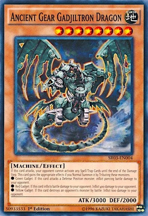 Image for Ancient Gear Gadjiltron Dragon (Structure Deck: Machine Reactor) (SR03-EN004) - YuGiOh