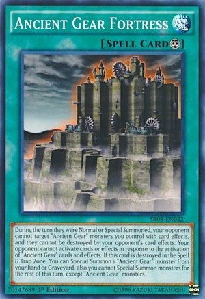 Image for Ancient Gear Fortress (Structure Deck: Machine Reactor) (SR03-EN022) - YuGiOh