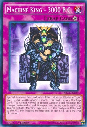 Image for Machine King - 3000 B.C. (Structure Deck: Machine Reactor) (SR03-EN035) - YuGiOh