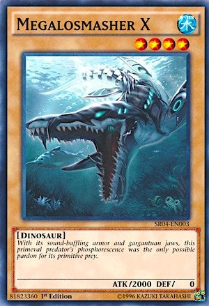 Image for Megalosmasher X (Structure Deck: Dinosmasher's Fury) (SR04-EN003) - YuGiOh