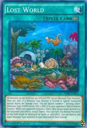 Image for Lost World (Structure Deck: Dinosmasher's Fury) (SR04-EN021) - YuGiOh