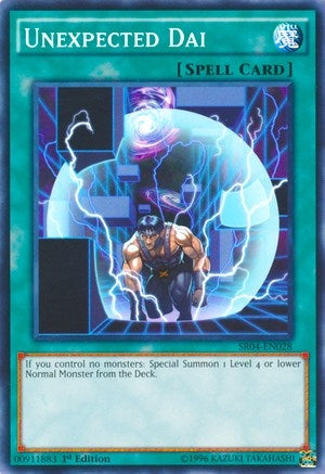Image for Unexpected Dai (Structure Deck: Dinosmasher's Fury) (SR04-EN028) - YuGiOh