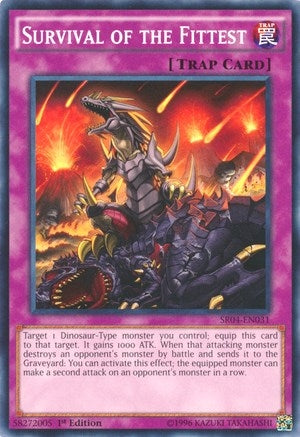 Image for Survival of the Fittest (Structure Deck: Dinosmasher's Fury) (SR04-EN031) - YuGiOh
