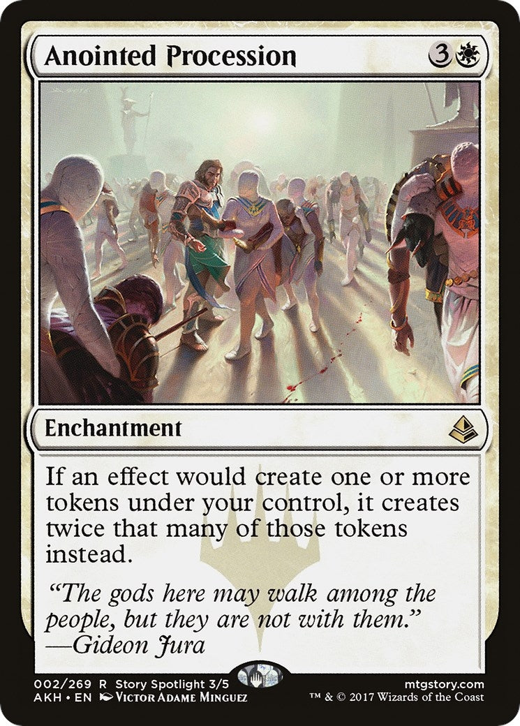 Image for Anointed Procession (Amonkhet) (2) - Magic: The Gathering