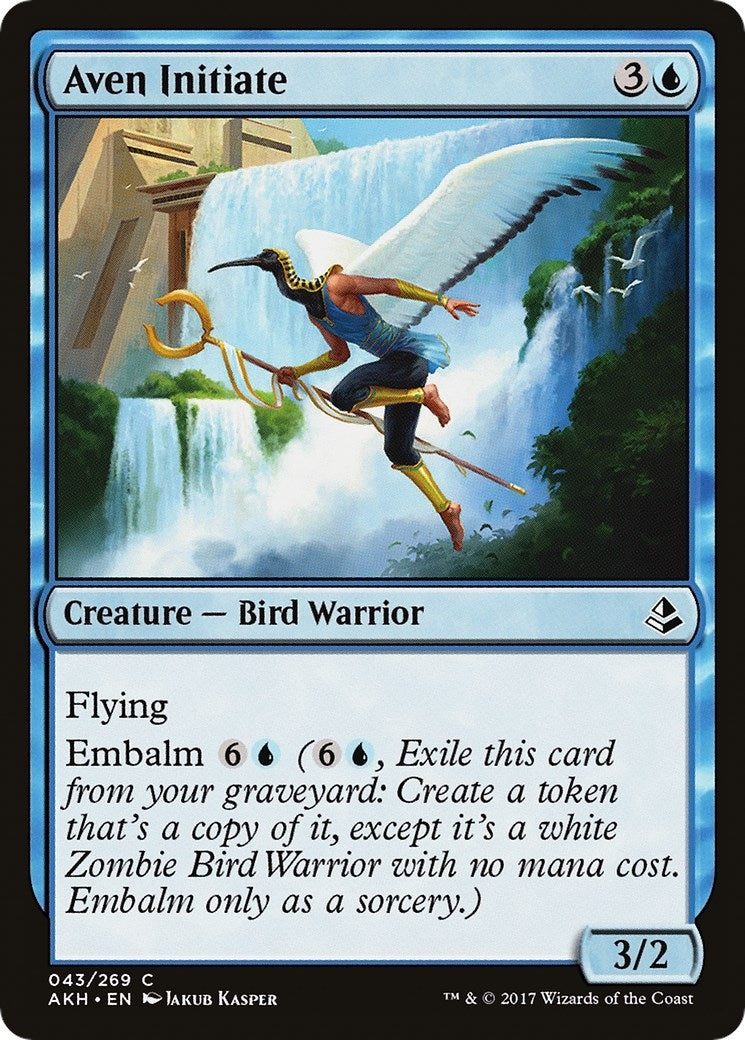 Image for Aven Initiate (Amonkhet) (43) - Magic: The Gathering