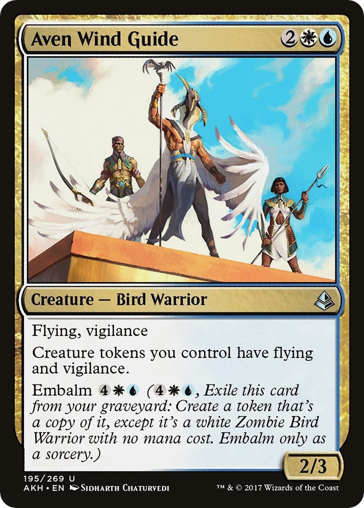 Image for Aven Wind Guide (Amonkhet) (195) - Magic: The Gathering