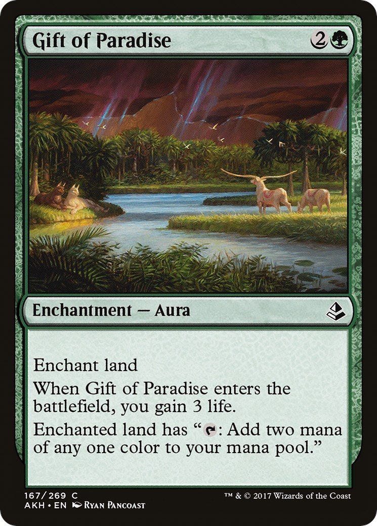Image for Gift of Paradise (Amonkhet) (167) - Magic: The Gathering