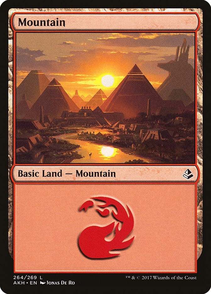 Image for Mountain (264) (Amonkhet) (264) - Magic: The Gathering