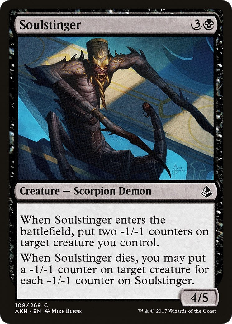 Image for Soulstinger (Amonkhet) (108) - Magic: The Gathering