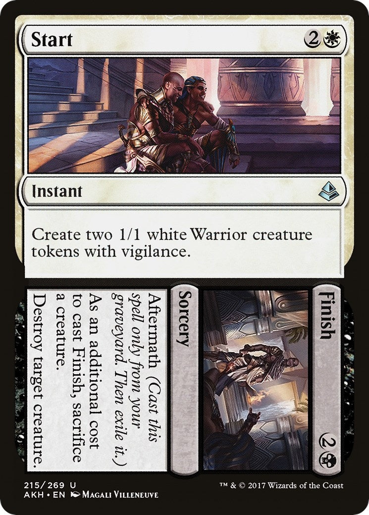 Image for Start // Finish (Amonkhet) (215) - Magic: The Gathering