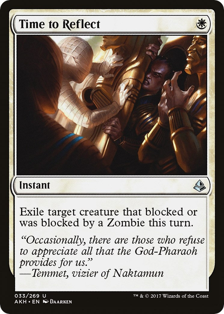 Image for Time to Reflect (Amonkhet) (33) - Magic: The Gathering