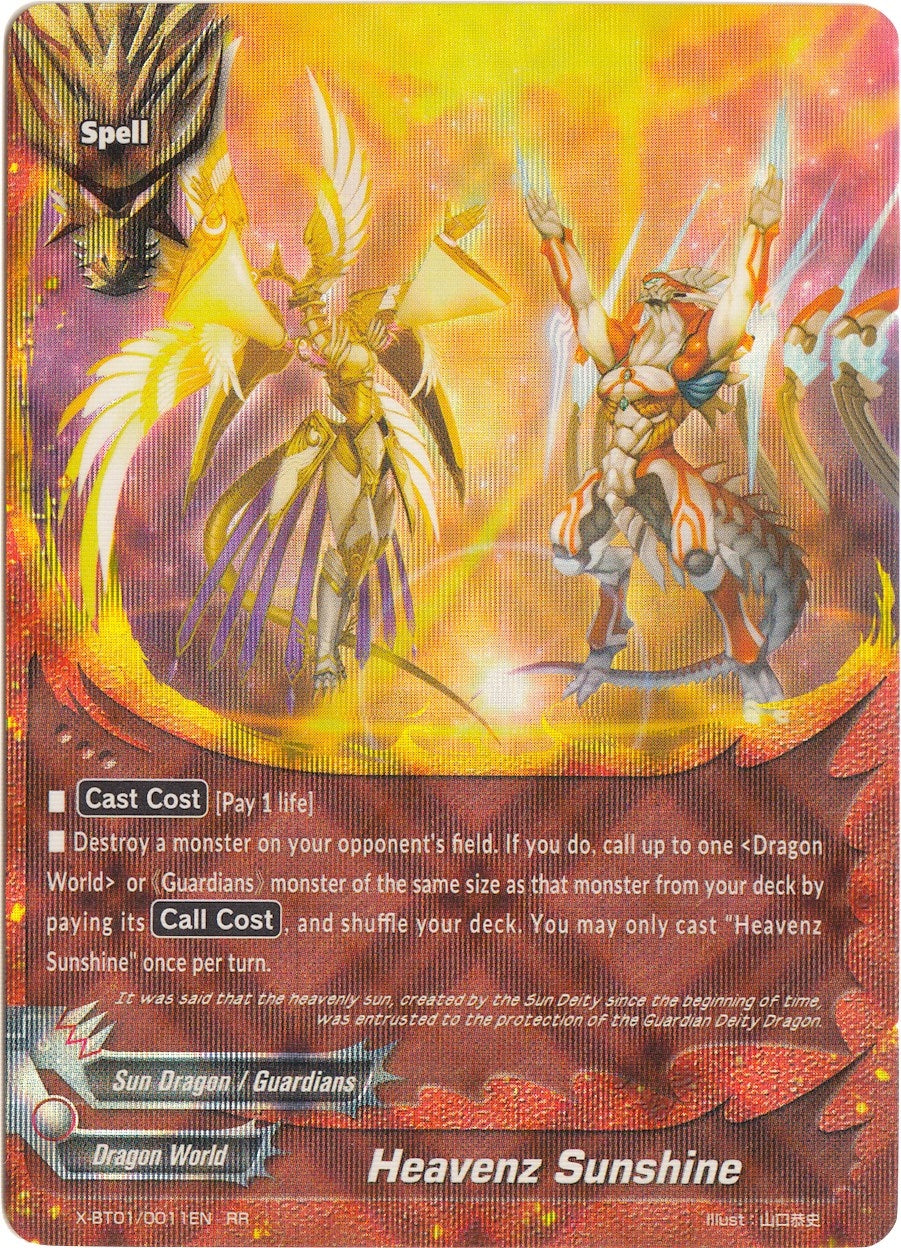 Image for Heavenz Sunshine (The Dark Lord's Rebirth!) (X-BT01/0011EN) - Future Card BuddyFight
