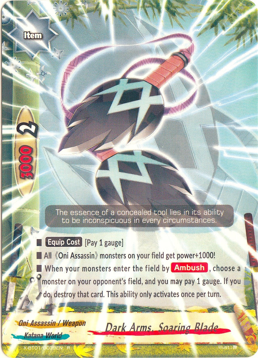 Image for Dark Arms, Soaring Blade (The Dark Lord's Rebirth!) (X-BT01/0039EN) - Future Card BuddyFight