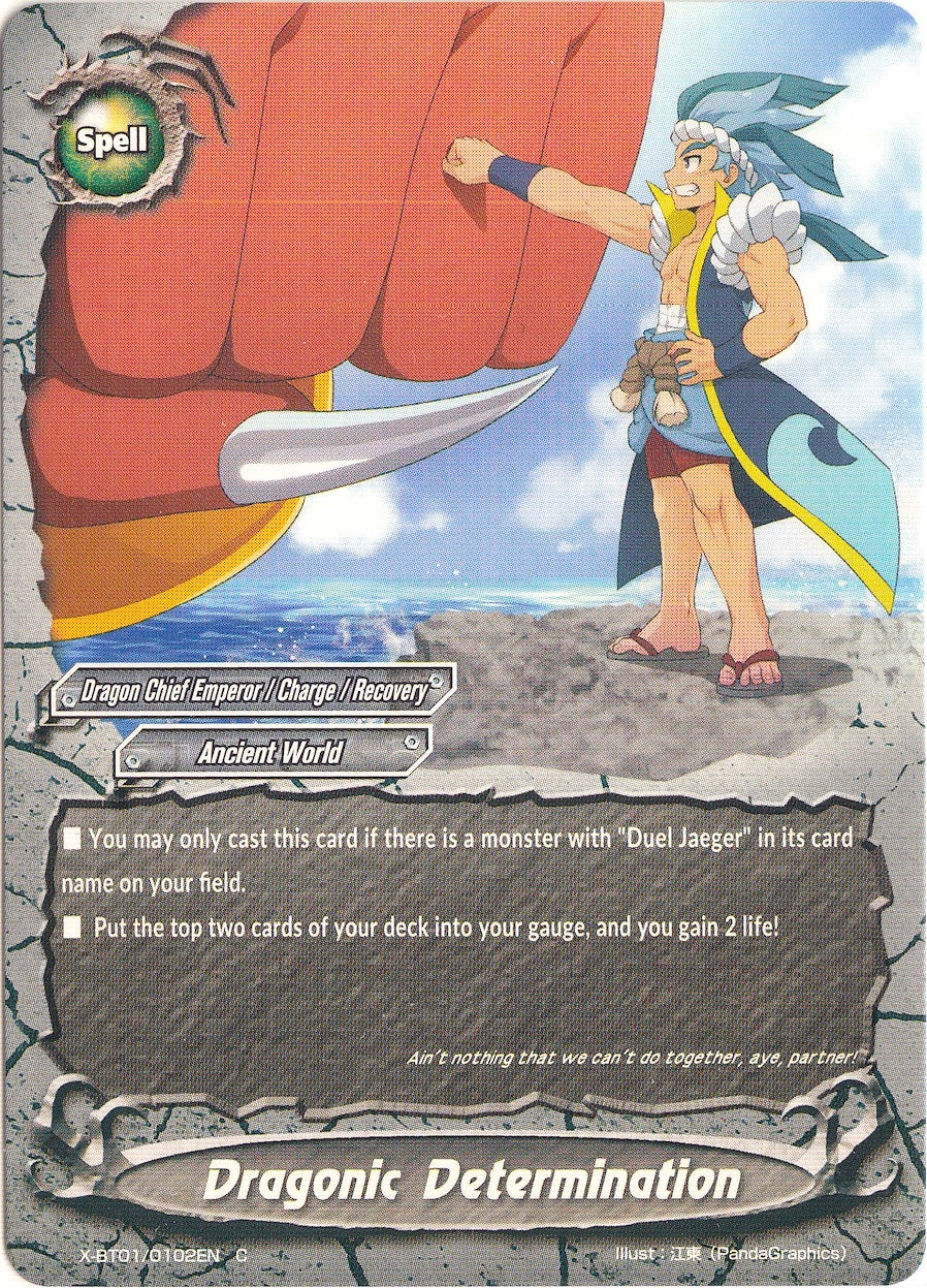 Image for Dragonic Determination (The Dark Lord's Rebirth!) (X-BT01/0102EN) - Future Card BuddyFight