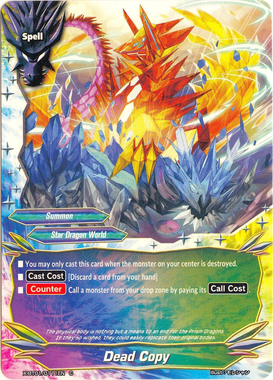 Image for Dead Copy (The Dark Lord's Rebirth!) (X-BT01/0111EN) - Future Card BuddyFight